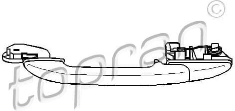 Exterior Door Handle 109787