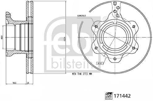 Brake Disc 171442
