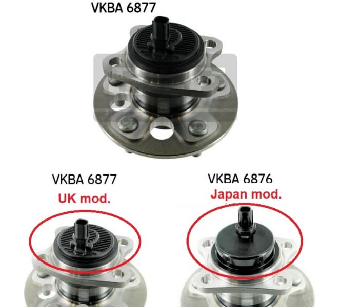 Bearing wheel VKBA6877 - image 2