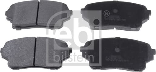 Brake Pad Set, disc brake 116391