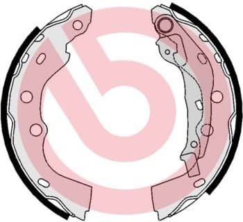 Brake Shoe Set ESSENTIAL LINE S78510