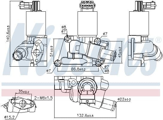 EGR Valve ** FIRST FIT ** 98195
