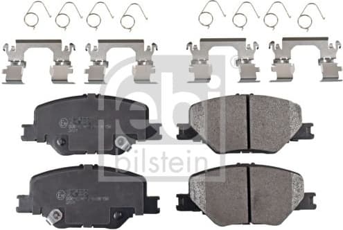 Brake Pad Set, disc brake 116247