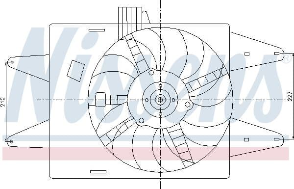 Fan, engine cooling 85133