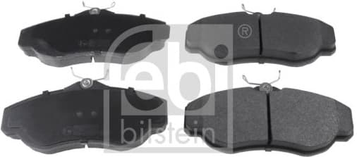 Brake Pad Set, disc brake 116388