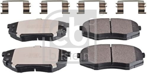 Brake Pad Set, disc brake 116415