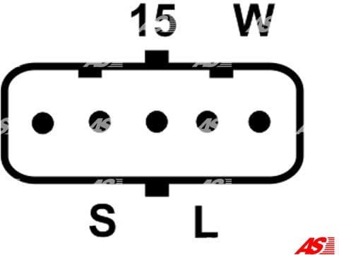 Alternator AS A0175 - image 4