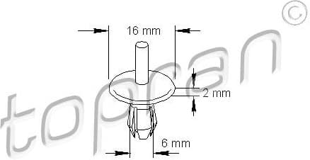 Expanding Rivet 205 804