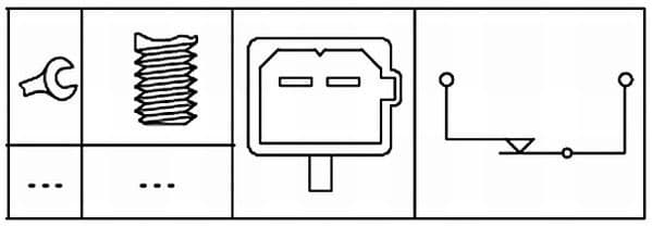 Switch, clutch control (cruise control) 6DD 179 465-101 - image 2