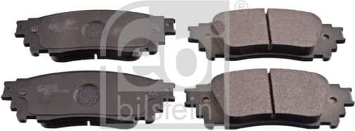 Brake Pad Set, disc brake 116414