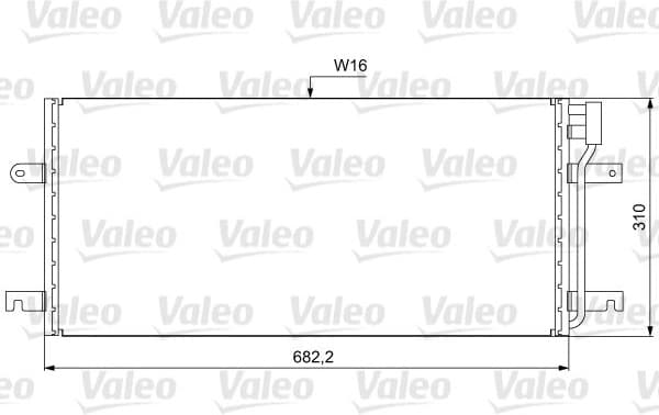 Condenser, air conditioning 814029
