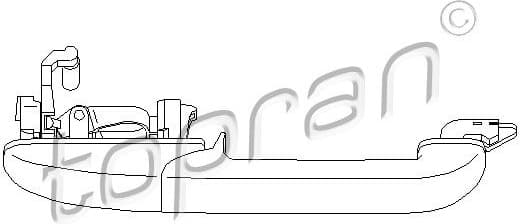 Exterior Door Handle 108479