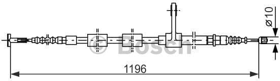 Cable Pull, parking brake 1987477621