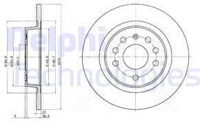 Brake Disc BG3731