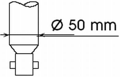 Shock Absorber Gas A Just 551811 - image 2