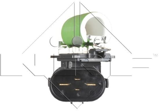 Resistor, interior blower 342029