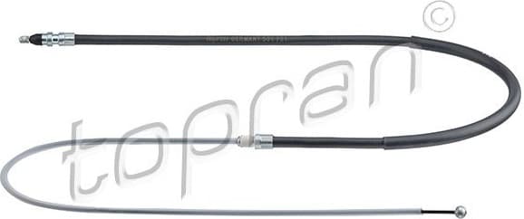 Cable Pull, parking brake 501 721