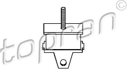 Mounting, engine 101 549