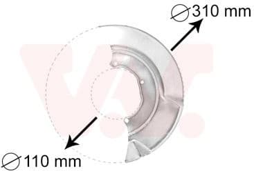 Splash Guard, brake disc 5874371
