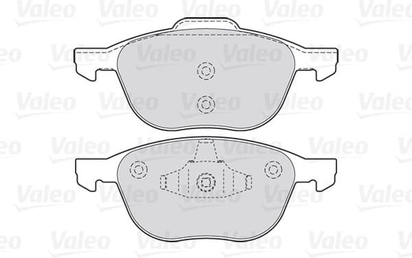 Brake Pad Set, disc brake ESSENTIAL 301649 - image 2
