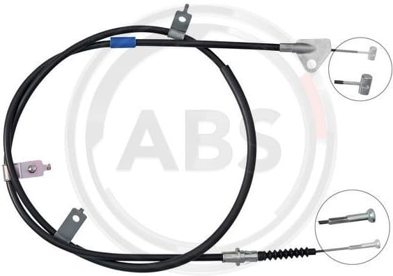 Cable Pull, parking brake K10020