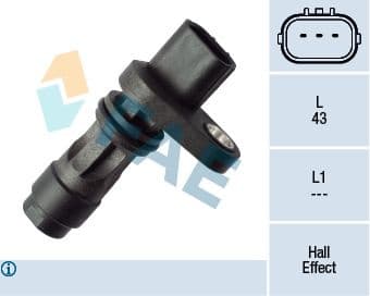 Sensor, crankshaft pulse 79390