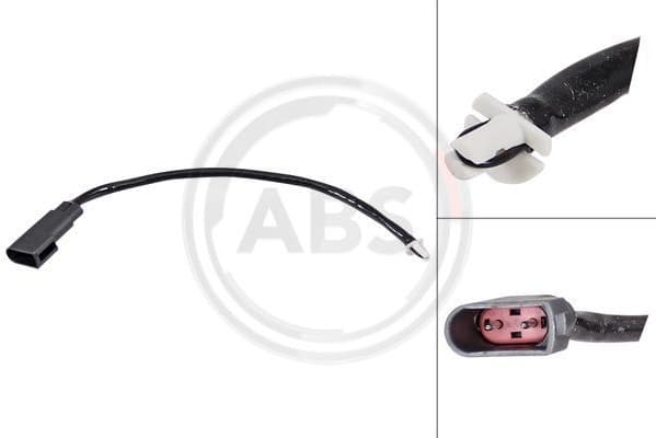 Warning Contact, brake pad wear 39668