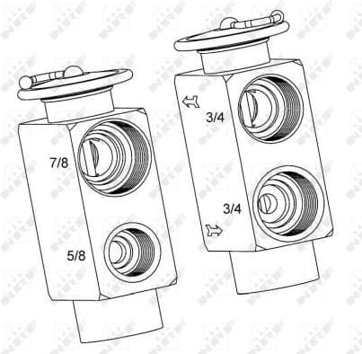 Expansion Valve, air conditioning 38392