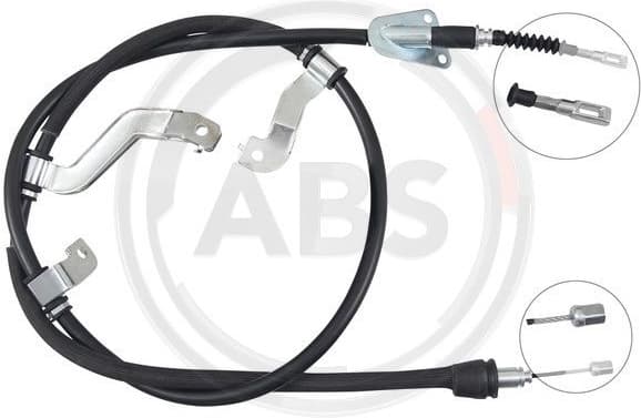 Cable Pull, parking brake K17634