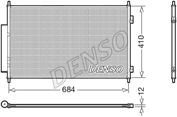 Condenser, air conditioning DCN40027
