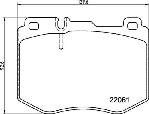 Brake Pad Set, disc brake PRIME LINE P50145