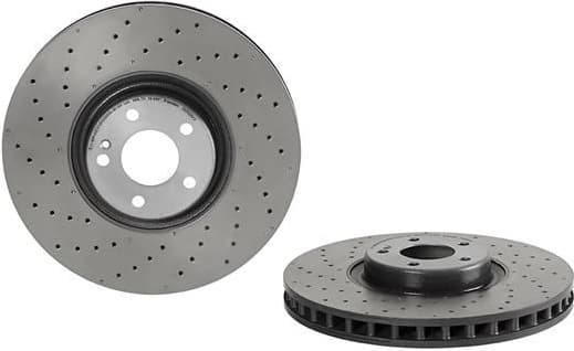 Brake Disc PRIME LINE - Co-Cast 09.D524.13