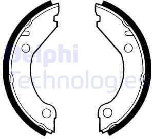 Brake Shoe Set, parking brake LS1375