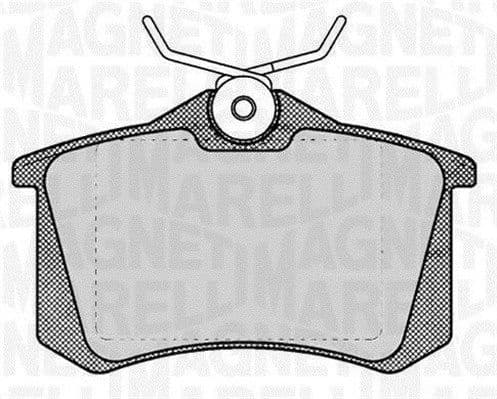 Brake Pad Set, disc brake 363916060131