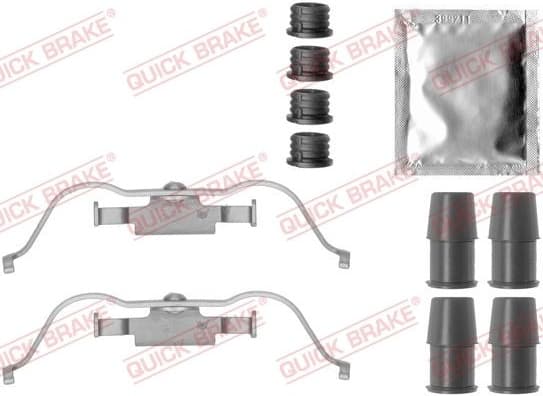 Accessory Kit, disc brake pad 109-1790