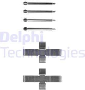 Accessory Kit, disc brake pad LX0047