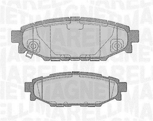 Brake Pad Set, disc brake 363916060700