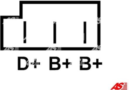 Alternator Regulator AS ARE0071 - image 3