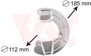 Splash Guard, brake disc 5930372