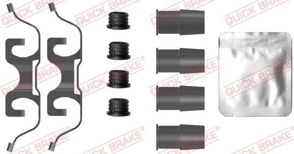 Accessory Kit, disc brake pad 109-0085