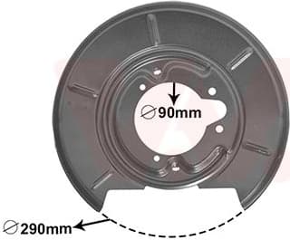 Splash Guard, brake disc 0620374