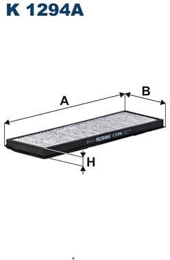 Filter, cabin air K1294A