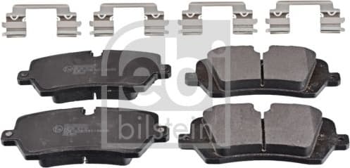 Brake Pad Set, disc brake 116325