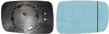Mirror Glass, exterior mirror * HAGUS * 0647838