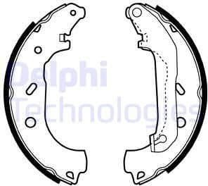 Brake Shoe Set LS1940