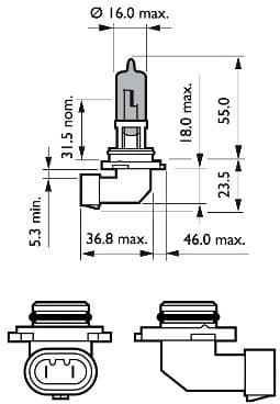 Bulb WhiteVision ultra 9005WVUB1 - image 3