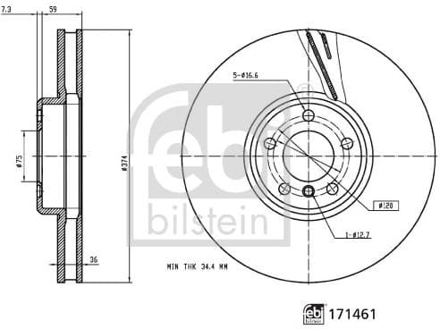 Brake Disc 171461