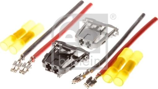 Cable Repair Set, interior blower motor febi Plus 107145