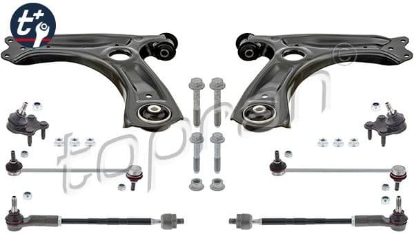 Control/Trailing Arm Kit, wheel suspension t+ 118 427