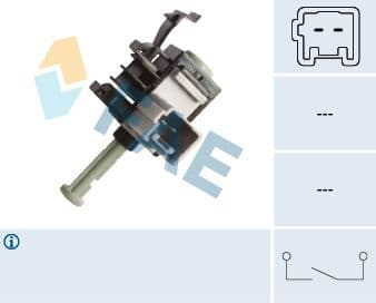 Switch, clutch control (cruise control) 24855